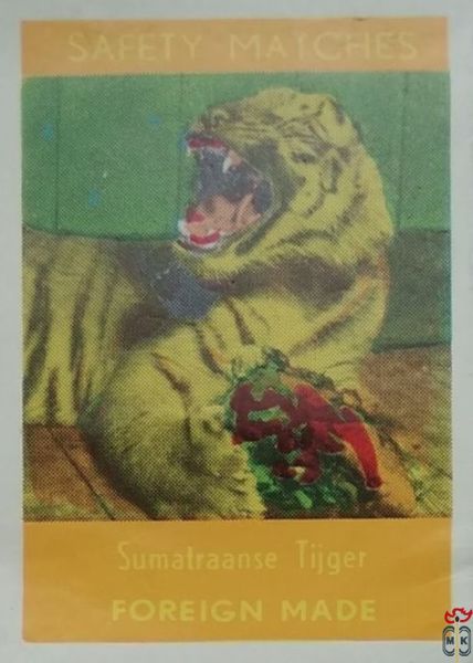 Sumatraanse Tijger Foreign Made Safety matches