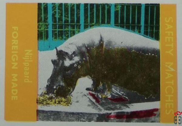 Nijlpaard Foreign Made Safety matches