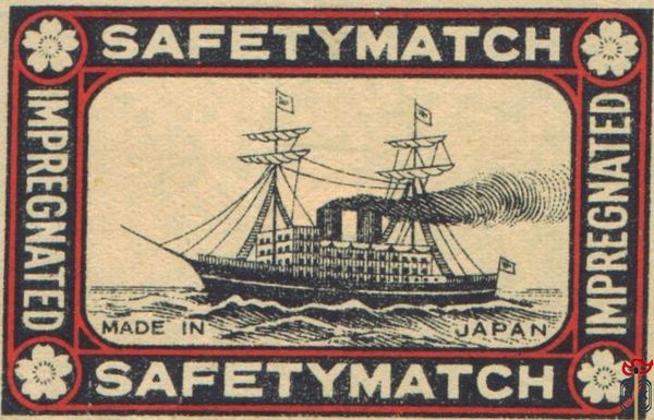 Safety Match Impregnated Made in Japan