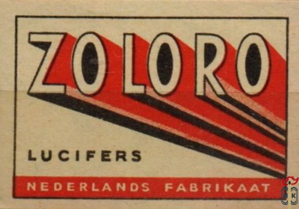 ZO LO RO Lucifers Nederlands Fabrikaat