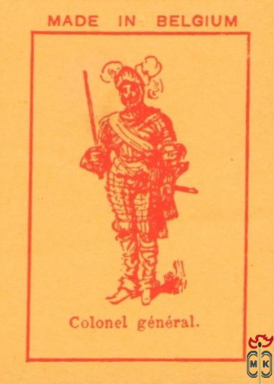 Colonel general. Made in Belgium
