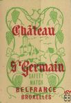 Chateau S'Germain Belfrance Bruxelles safety match