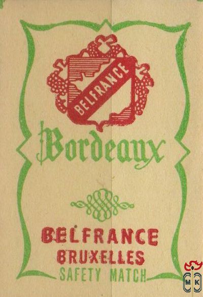 Bordeaux Belfrance Belfrance Bruxelles safety match