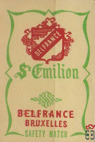 S'Cmilion Belfrance Belfrance Bruxelles safety match