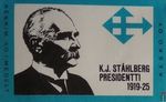 K.J. Stahlberg presidentti 1919-25 Keskim 50 i medelt kesko oy