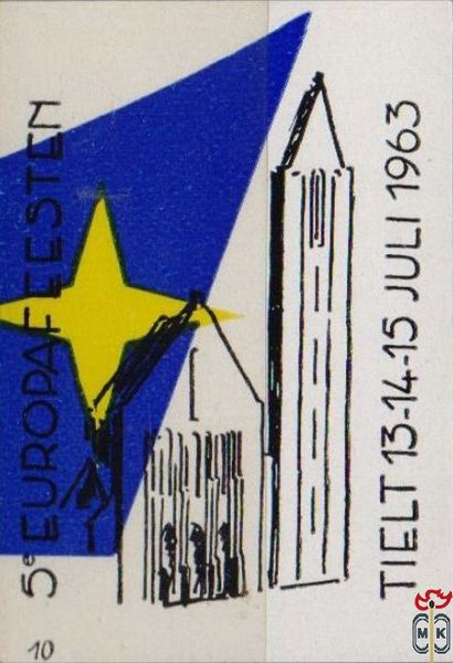 5 Europafesten Tielt 13-14-15 Juli 1963