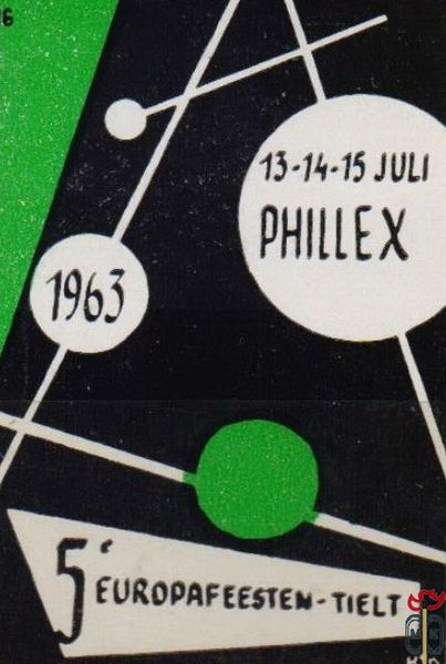 5 Europafesten Tielt 13-14-15 Juli Phillex 1963