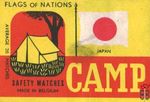 Japan Flags of nations Camp average 36 matches safety matches made in
