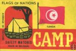Tunisia Flags of nations Camp average 36 matches safety matches made i