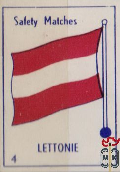 Lettonie Safety Matches