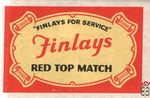 Jinlays "Finlays for service" red top match