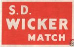 S.D. Wicker match