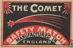 The Comet safety match manufactured in England