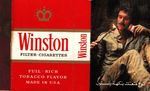 Winston filter cigarettes full rich tobacco flavor made in USA