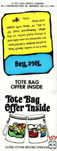 Tote bag offer inside Tote bag offer inside  close cover defore striki