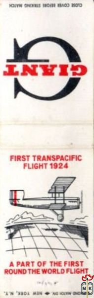 First transpacific flight 1924 a part of the first round the world fli