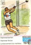 Hammerewerfen Hammer throw Le lancement du marteau Munchen 1972
