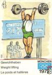 Gewichtheben Weight lifting Le poids et halteres Munchen 1972
