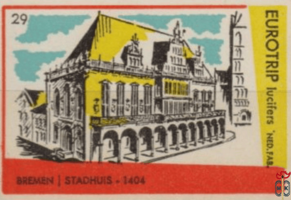 Bremen Stadhuis 1404 Evrotrip lucifers Ned. fab.