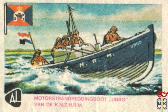 Motorreddingboot "Ubbo" Van de K.N.Z.H.R.M.