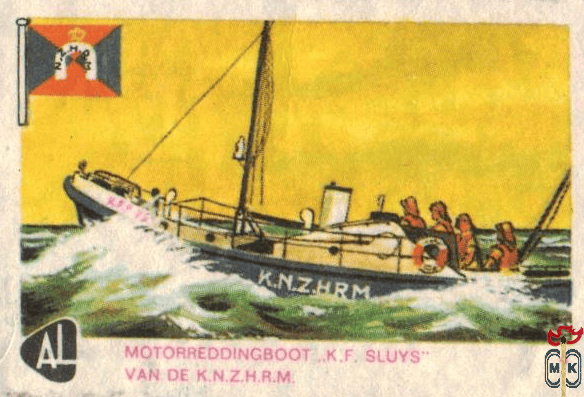 Motorreddingboot "K.F. Sluys" Van de K.N.Z.H.R.M.