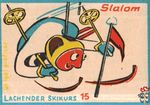 Slalom Lachender Skikurs 1961 graficor
