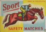 Sport safety matches made in Yugoslavia