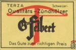 von FELBERT Terza Qualitats-Zundholzer Schwei zer Das Gute zum richtig