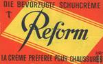 REFORM Die bevorzugte schuhcreme la creme preferee pour chaussures