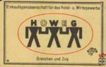 HOWEG Einkaufsgenossenschaft fur das Hotel-u. Wirtegewerbe