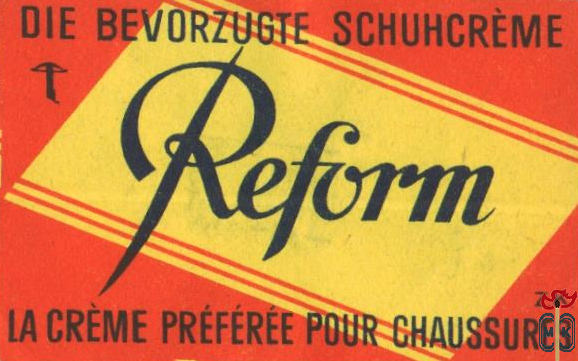REFORM Die bevorzugte schuhcreme la creme preferee pour chaussures