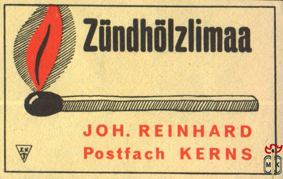 ZUNDHOLZLIMAA Joh. Reinhard Postfach Kerns