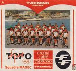 Squadra Magec crema caffe espresso Faemino Faema