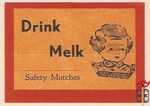 Drink Melk Safety Matches