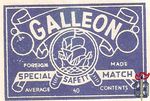 Galleon foreign made special safety match average 40 contents