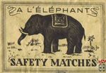 A L'elephant safety matches