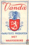 Vanda kwaliteits produkten met waardebons
