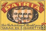 Patria Die babiakoopt, rookt goed tabak en sigaretten