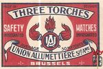 Union allumettiere steame safety matches impregnated average 50 matche