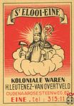 St Elooi-Eine koloniale waren h.leutenez - van overtveld oudenaardsest