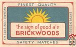 Brickwoods the sigh of good ale finest quality average contents 43 for