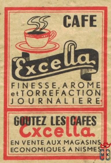 Cafe Excella finesse, arome et torrefaction journaliere goutez les caf