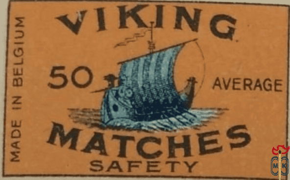 Viking Matches 50 average matches safety made in Belgium