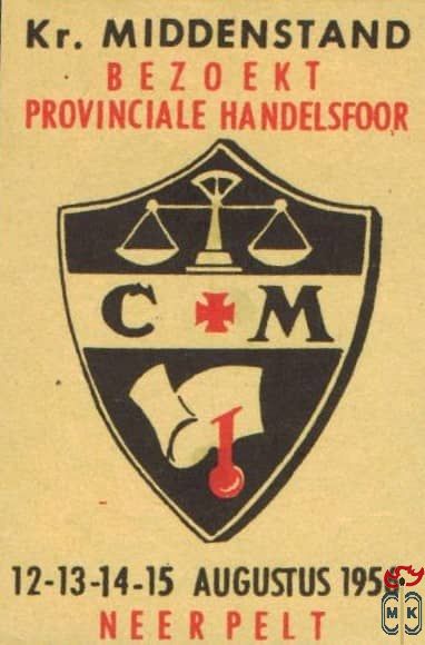 Kr. Middenstand bezoekt provinciale handelsfoor 12-13-14-15 augustus 1