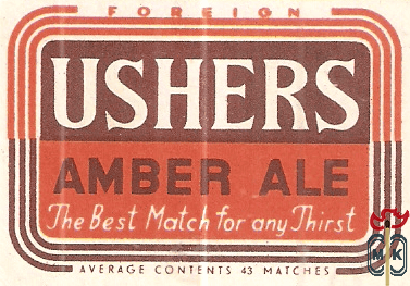 Ushers amber ale the best match for any thirst foreign average content