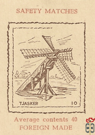 Tjasker Average contents 40 Foreign made