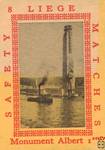 Liege Monument Albert 1 Safety matches