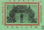 Bruxelles Le Soldat Inconnu Safety Matches