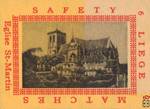 Liege Eglise St-Martin Safety matches