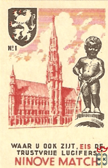 №1 Ninove Match Waar u dok zijt, eis de trustvrije lucifers